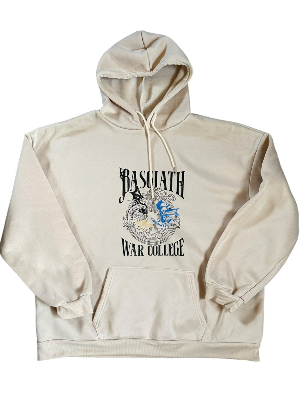 BASGIATH WAR COLLEGE tan hoody hoodie sweatshirt The Fourth Wing size 4xl